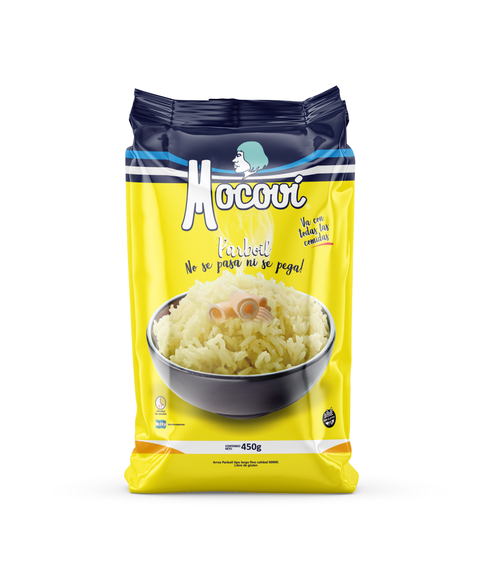 ARROZ MOCOVI PARBOIL 450GR LAMINADO