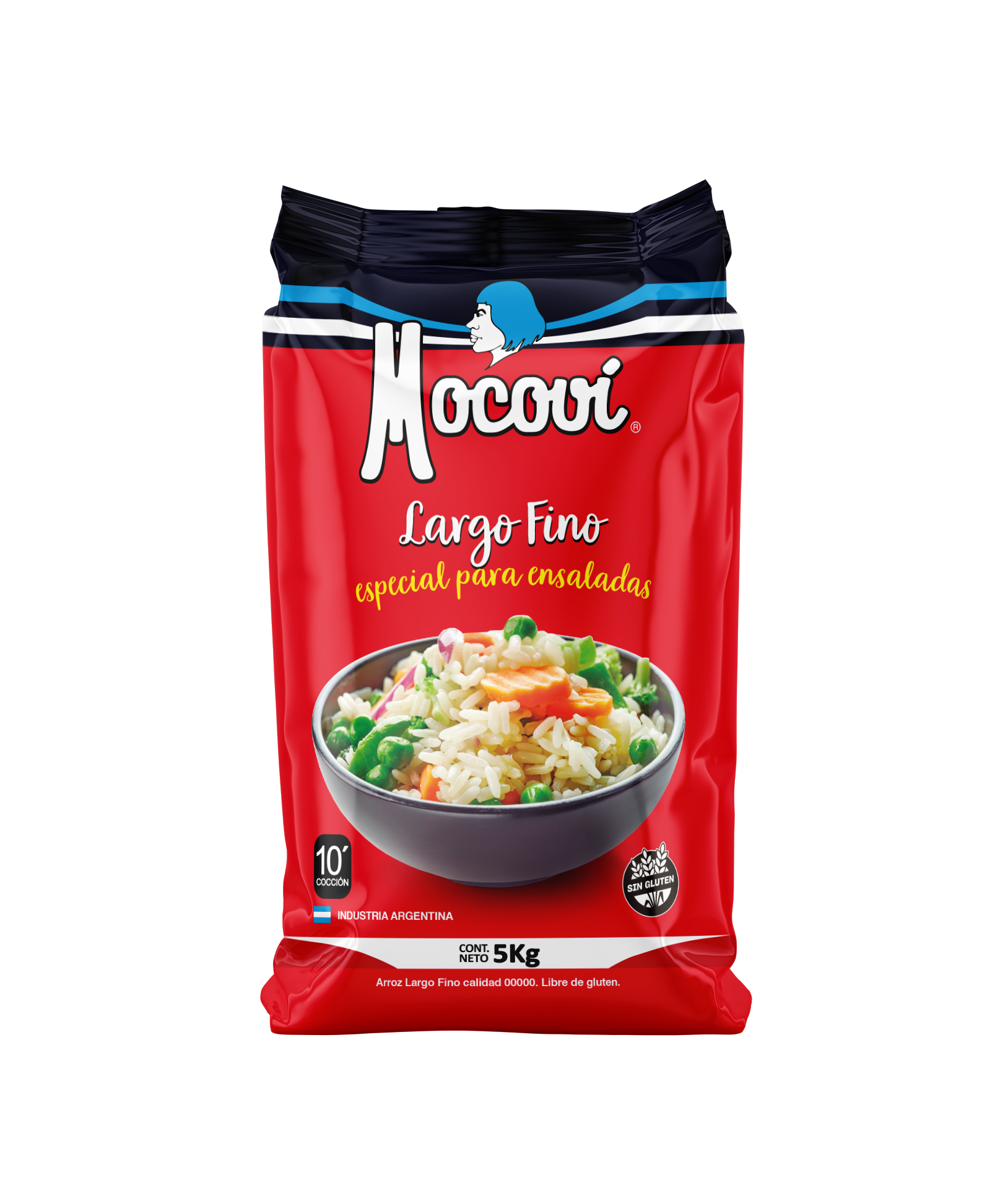 ARROZ MOCOVI LARGO FINO 5KG LAMINADO