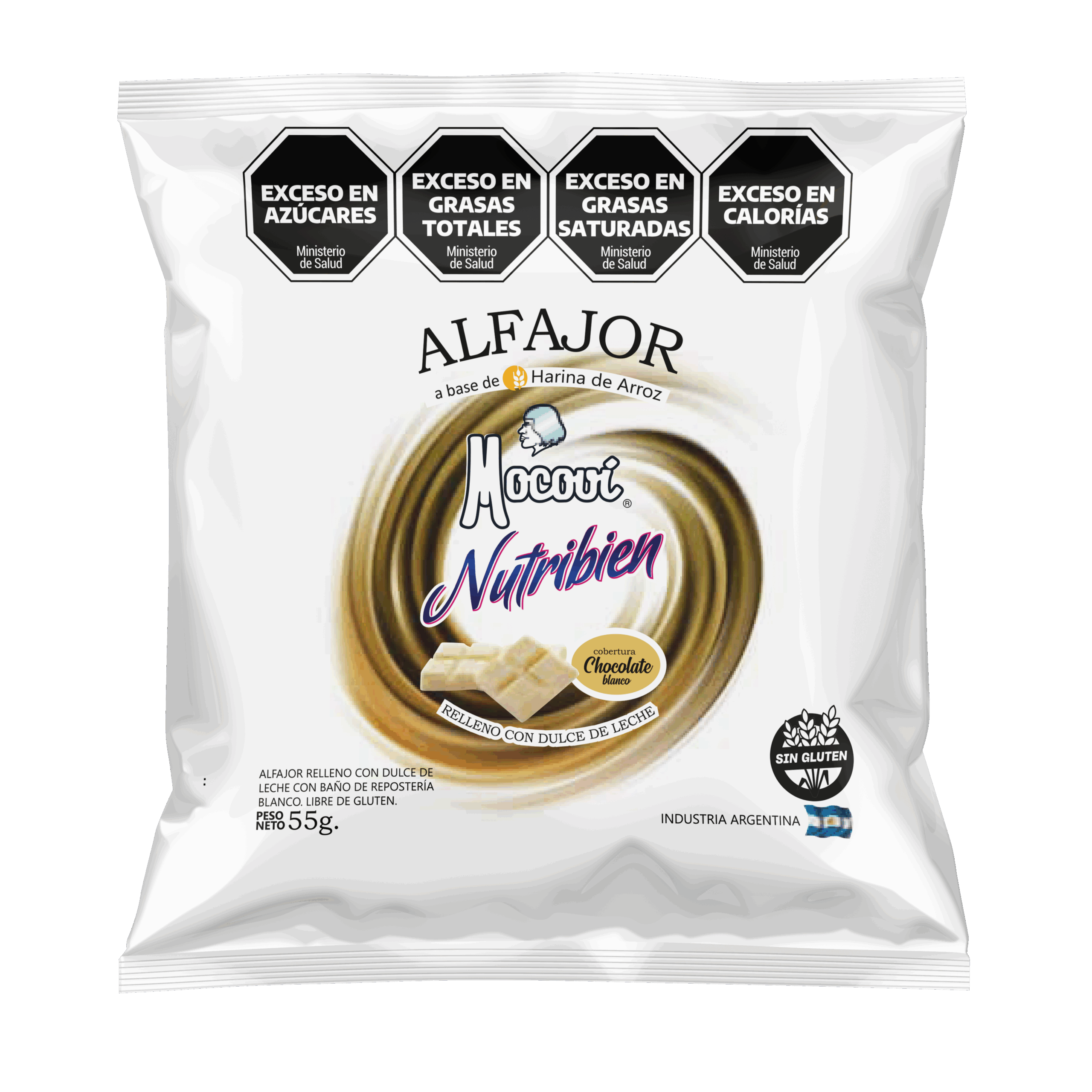 CAJA DE ALFAJOR NUTRIBIEN COBERTURA MIXTA 12 UNIDADES - Imagen 2